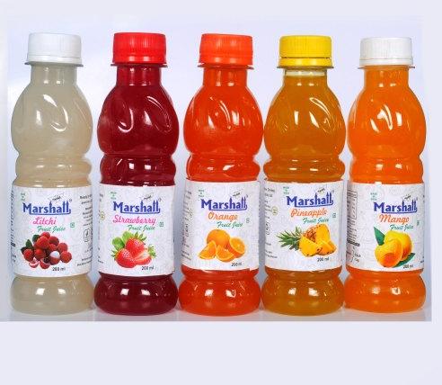 Marshall Pulpy Orange juice, Packaging Size : 200ml