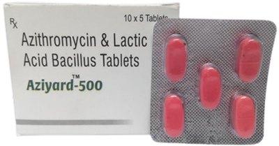 Azithromycin And Lactic Acid Bacillus Tablets