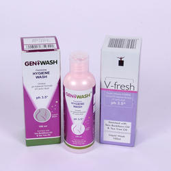 Genwash Feminine Hygiene Wash, Packaging Size : 100 ml
