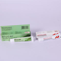 Blucer Mouth Ulcer Gel, Packaging Type : Tube