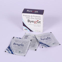 Byegut Prebiotic Zinc Sachet, Packaging Size : 10x1 gm