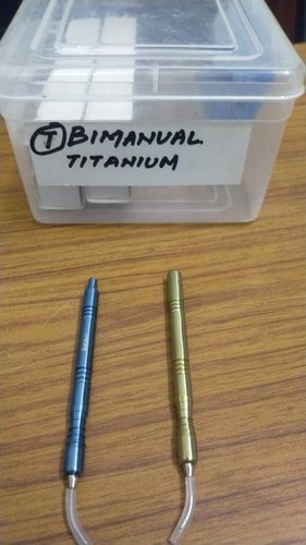 Titanium Reusable Ophthalmic Cannula