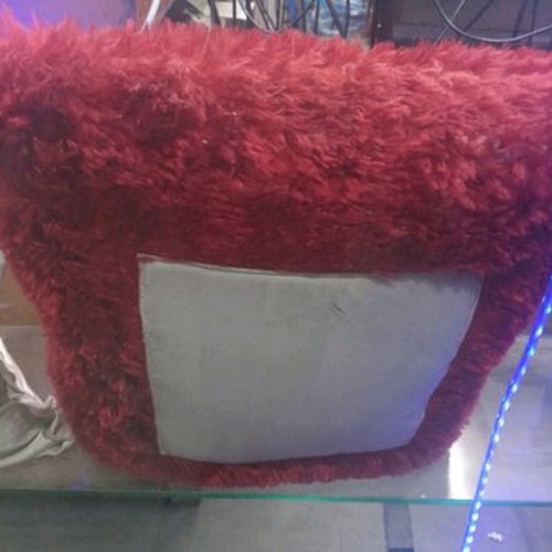  Square Decorative Pillow, Color : Red