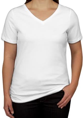 Ladies V Neck T Shirt, Size : M, XL, XXL