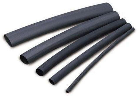 PE Heat Shrinkable Tube, for Wire Connector, Color : Black