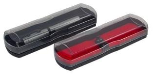 Plastic Polished Plain Fountain Pen Box, Color : Black