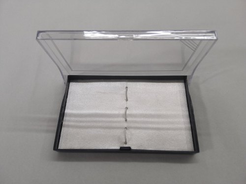 Plastic Polished Jumbo Pen Box, Pattern : Plain