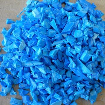 HDPE Blue Drum Regrinds.