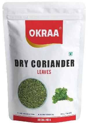 Dry Coriander Leaves - 100 gm OKRAA