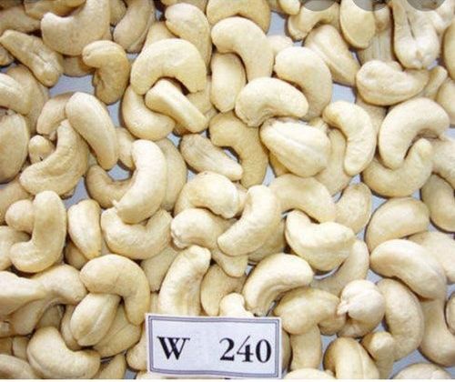 Raw W240 Whole Cashew Nuts, Packaging Size : 10 kg