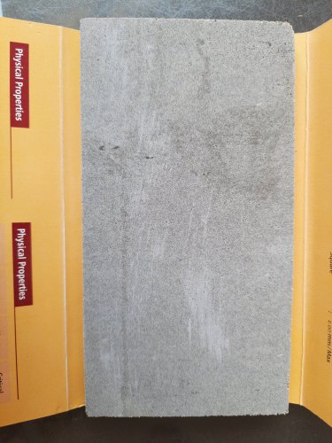 Rectangular Plain Bison Board, Color : Grey