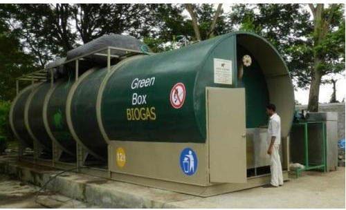 Green Solution Mild Steel Automatic Domestic Biogas Plant