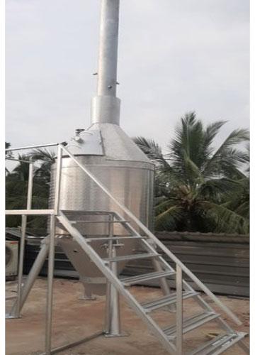 Green Solution SS Solid 150kg Waste Incinerator, Capacity : 150kg/day