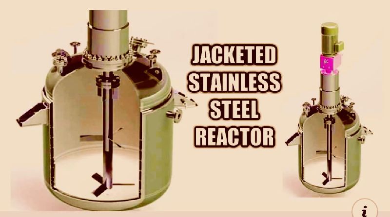 Jacketed Reactor, for Industrial