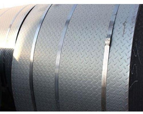 Jindal Mild Steel Checkered Coil, Packaging Type : Roll