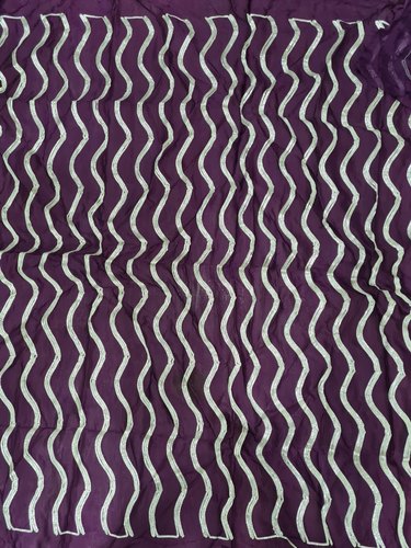 Chinon Gota Patti Work Fabric, Width : 44inch