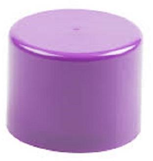 Round PP Aerosol Cap, Color : Purple