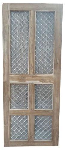 Wood Mosquito Net Door, Size : 32X78 inch