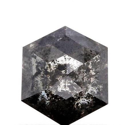 PramukhImpex  Hexagon Moissanite Diamond, Color : Grey