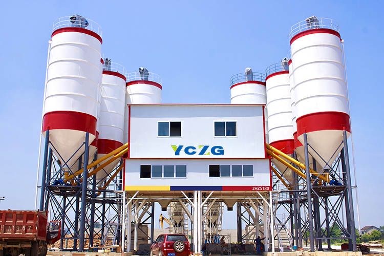 Stationary Concrete Batching Plant