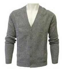 Mens Cardigan, Size : Large