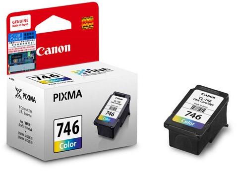 Canon 746 Multi Color Ink Cartridge, Packaging Type : Box