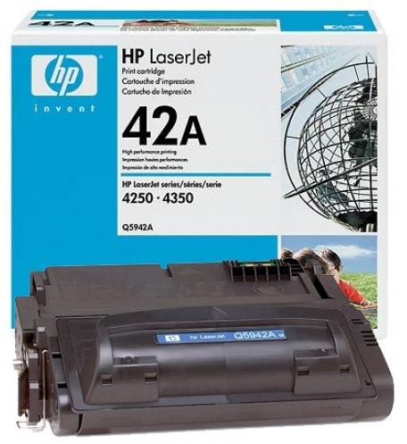 HP 42A Black LaserJet Toner Cartridge