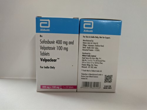 Velpaclear Sofosbuvir Tablet, Packaging Type : Box