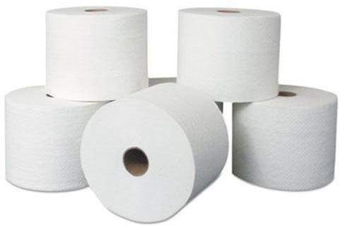 PRINCE Plain Toilet Tissue Roll, Color : WHITE