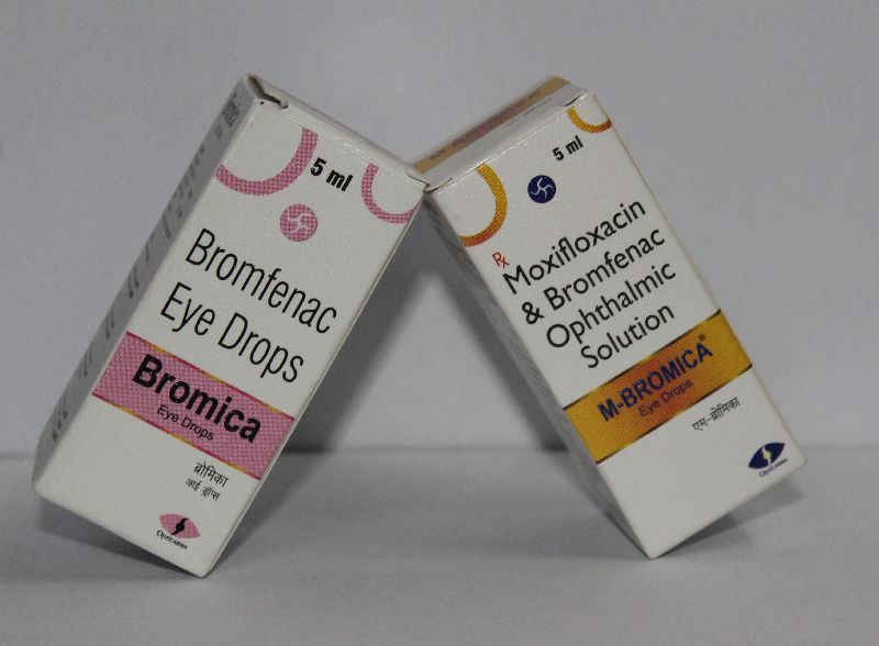 Plastic M-Bromica Eye Drops, Bottle Size : 5 Ml