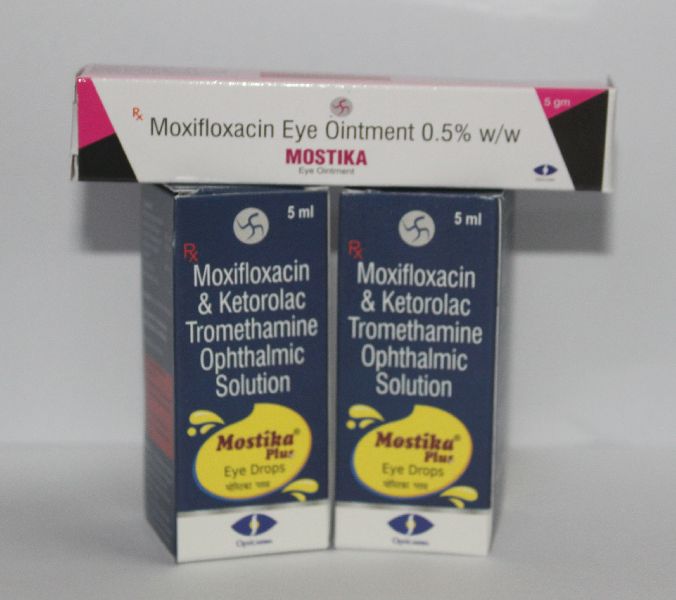 Mostika Eye Ointment, Packaging Size : 5mg