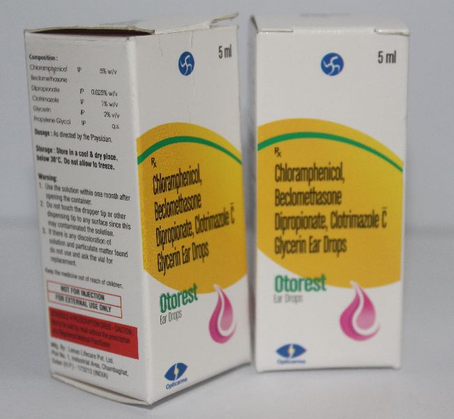 Otorest Ear Drops, Packaging Size : 5 Ml