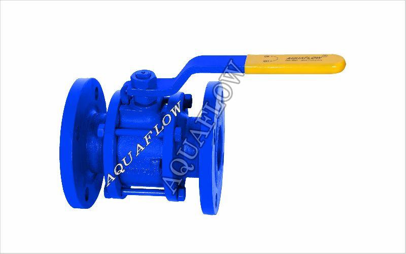 Cast Iron Three Piece Ball Valve