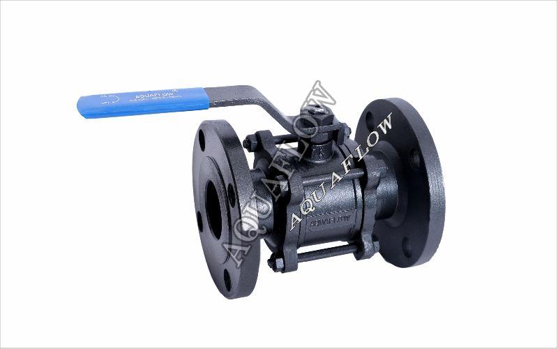 Medium WCB Three Piece Ball Valve, for Gas Fitting, Oil Fitting, Water Fitting, Size : UP TO 12 INCH