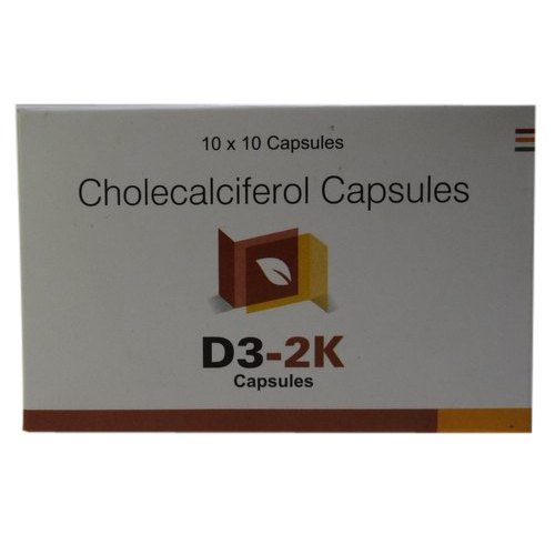 SKS Cholecalciferol Capsules, Packaging Type : Box