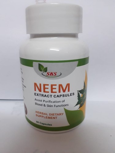 Neem Extract Capsules, Shelf Life : 36 Months