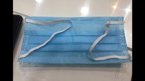 Non Woven 3 Ply Face Mask, for Hospital, Clinical