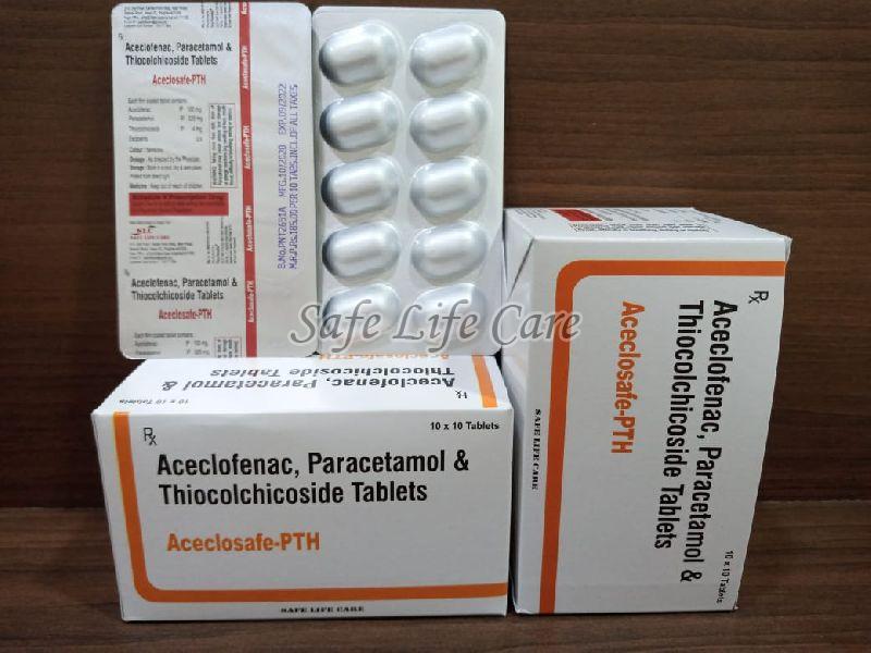 Aceclosafe Pth Tablets At Best Price In Solan Safe Life Care