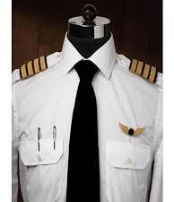 Full Sleeve Plain Poly Cotton Pilot Uniforms, for Airlines Use, Size : XL, XXL, XXXL, 44