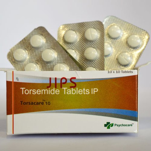 Torsemide Tablets IP 10, Packaging Type : Blister
