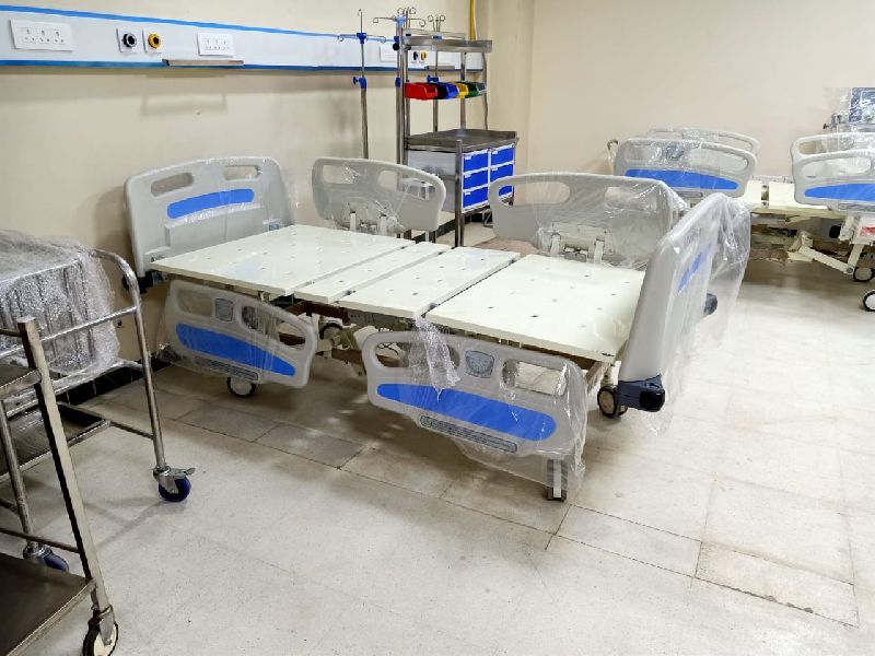 Rectangular Stainless Steel Icu Bed, for Hospital, Feature : High Strength