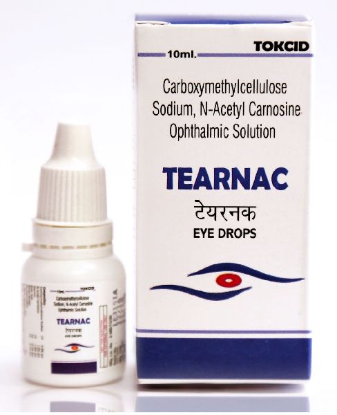 Tokcid Plastic Tearnac Eye Drops, Form : Liquid