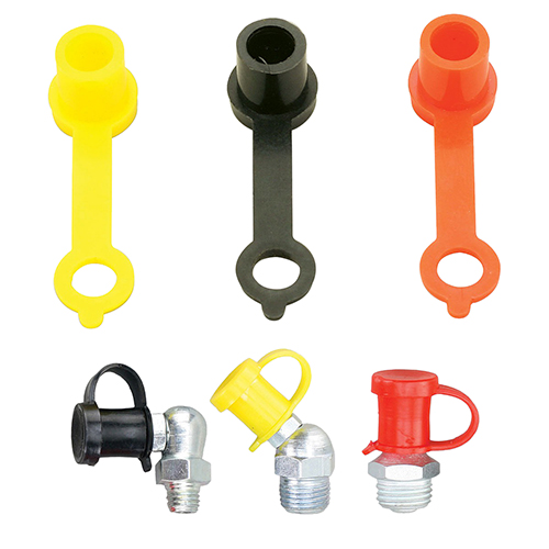 Red Neo Plastic Grease Nipple Cap, For Fittings, Size : M6