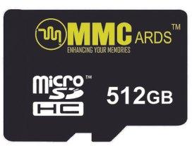 MMC 512 GB Memory Card
