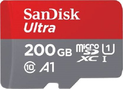 SanDisk 200 GB Memory Card, for Camera, Laptop, Mobile, Size : Standard