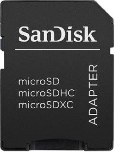 Plastic SanDisk Memory Card Adapter