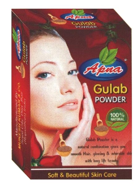 Apna Gulab Powder, Packaging Type : Paper Box