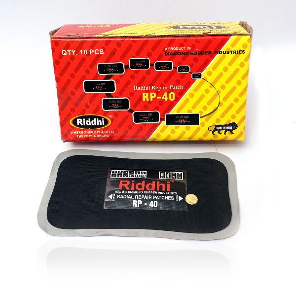 RP-40 Radial Tyre Repair Patch, Size : Standard