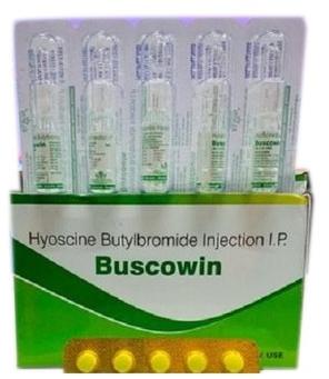 Hyoscine Butylbromide Injection, Packaging Size : 1 ml