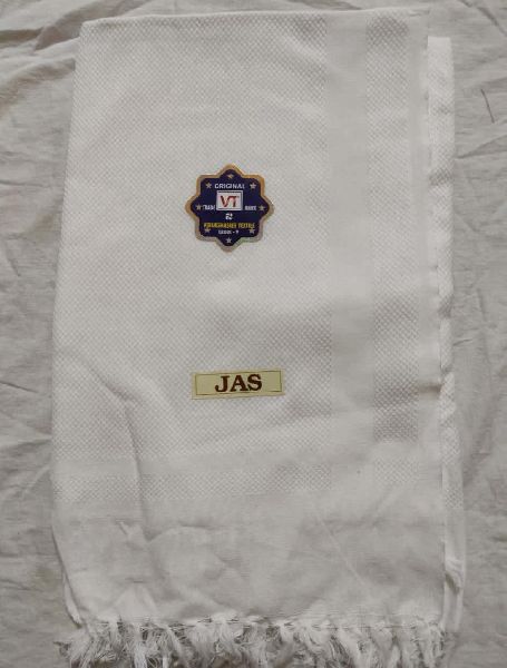 Rectangular Cotton Plain Towel, Pattern : Solid